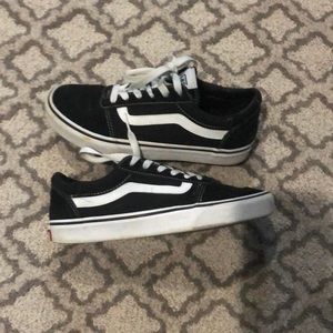 Black Vans Size 8
